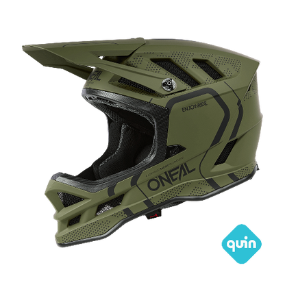 MTB-Helm O'NEAL BLADE POLYACRYLITE STRIKE Grün/Schwarz