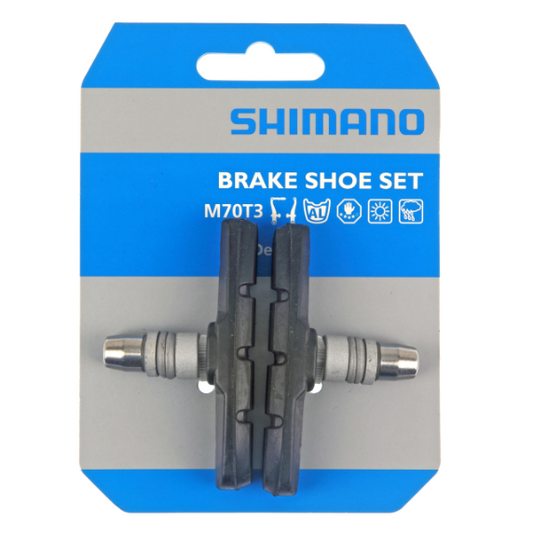 Paar SHIMANO M70T3 V-Brake Bremsklötze