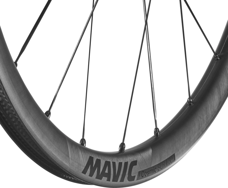 Paar Laufräder MAVIC COSMIC SLR 32 Tubeless Ready (Center Lock) Schwarz