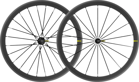 Paar MAVIC COSMIC SLR 40 Laufräder mit Reifen