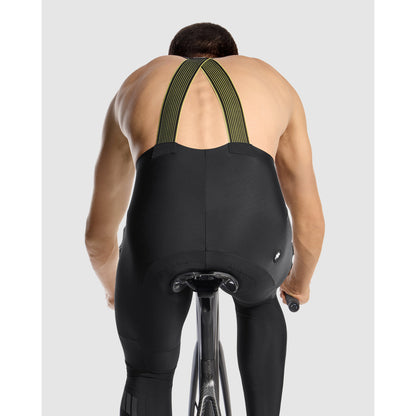 Lange Träger-Radhose ASSOS EQUIPE RS SPRING FALL S11 Schwarz