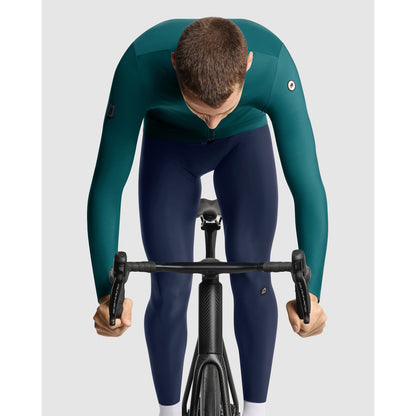 Trikot ASSOS MILLE GT SPRING FALL C2 Langarm Foundation Green