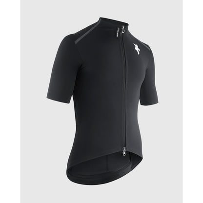Trikot ASSOS EQUIPE R THERMO RAIN S11 Kurzarm Schwarz