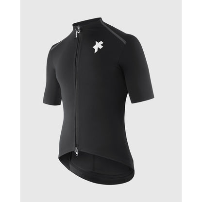 Trikot ASSOS EQUIPE R THERMO RAIN S11 Kurzarm Schwarz