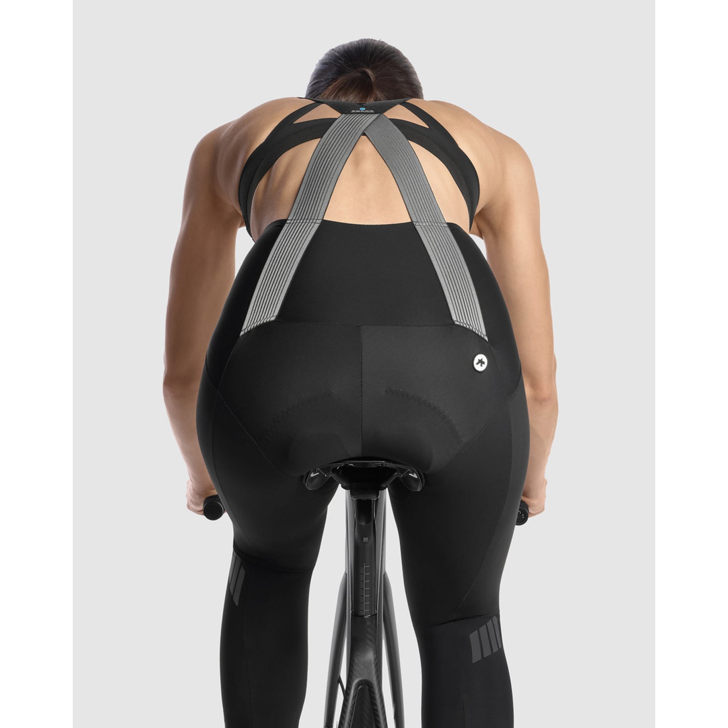 Lange Trägerhose ASSOS UMA GT UZ S11 Frau Black Series