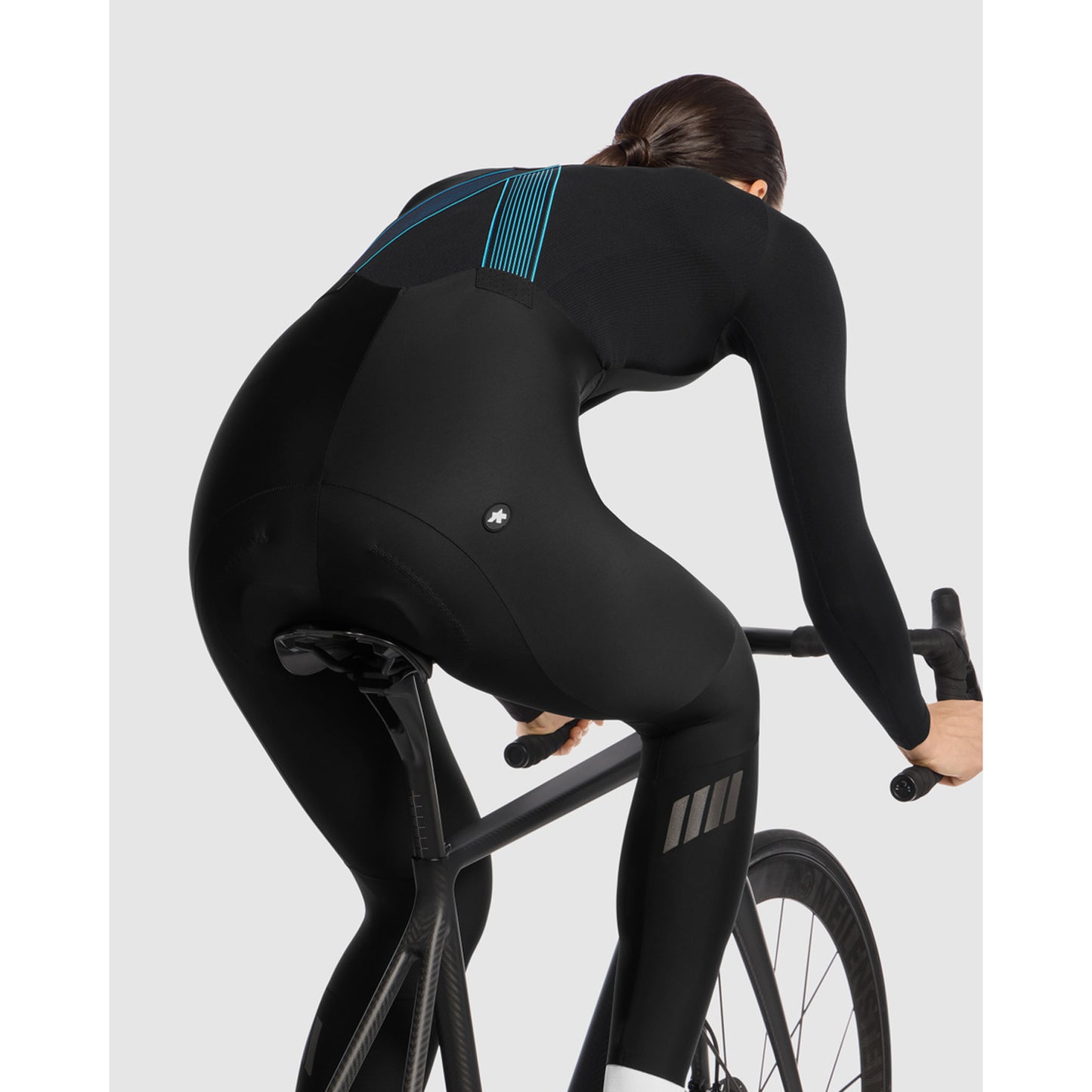 Lange Trägerhose ASSOS DYORA R S11 Damen Black Series