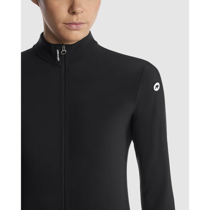 Trikot ASSOS UMA GT SPRING FALL C2 Langarm Damen Schwarz