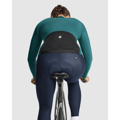 Trikot ASSOS UMA GT SPRING FALL C2 Langarm Damen Foundation Green