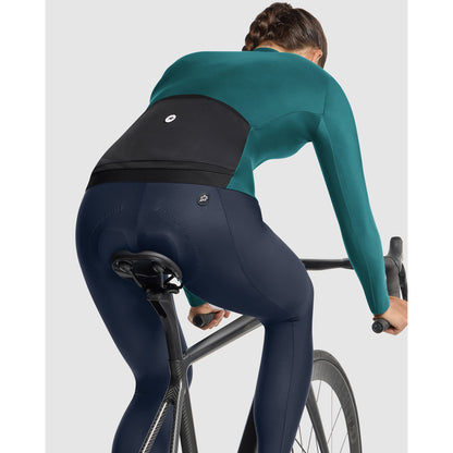 Trikot ASSOS UMA GT SPRING FALL C2 Langarm Damen Foundation Green