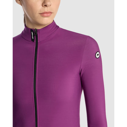 Langarm-Trikot ASSOS UMA GT SPRING FALL C2 Damen Alchemy Purple