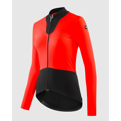 Trikot ASSOS DYORA R SPRING FALL S11 Langarm Damen LollyRed