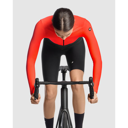 Trikot ASSOS DYORA R SPRING FALL S11 Langarm Damen LollyRed