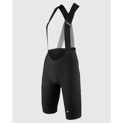 Kurze Damen-Trägerhose ASSOS TACTICA SPRING FALL T5 Schwarz
