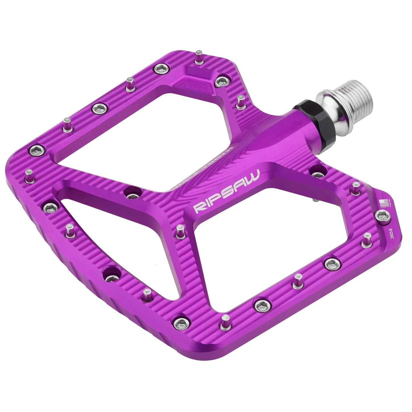 WOLF TOOTH RIPSAW Flachpedale, violett