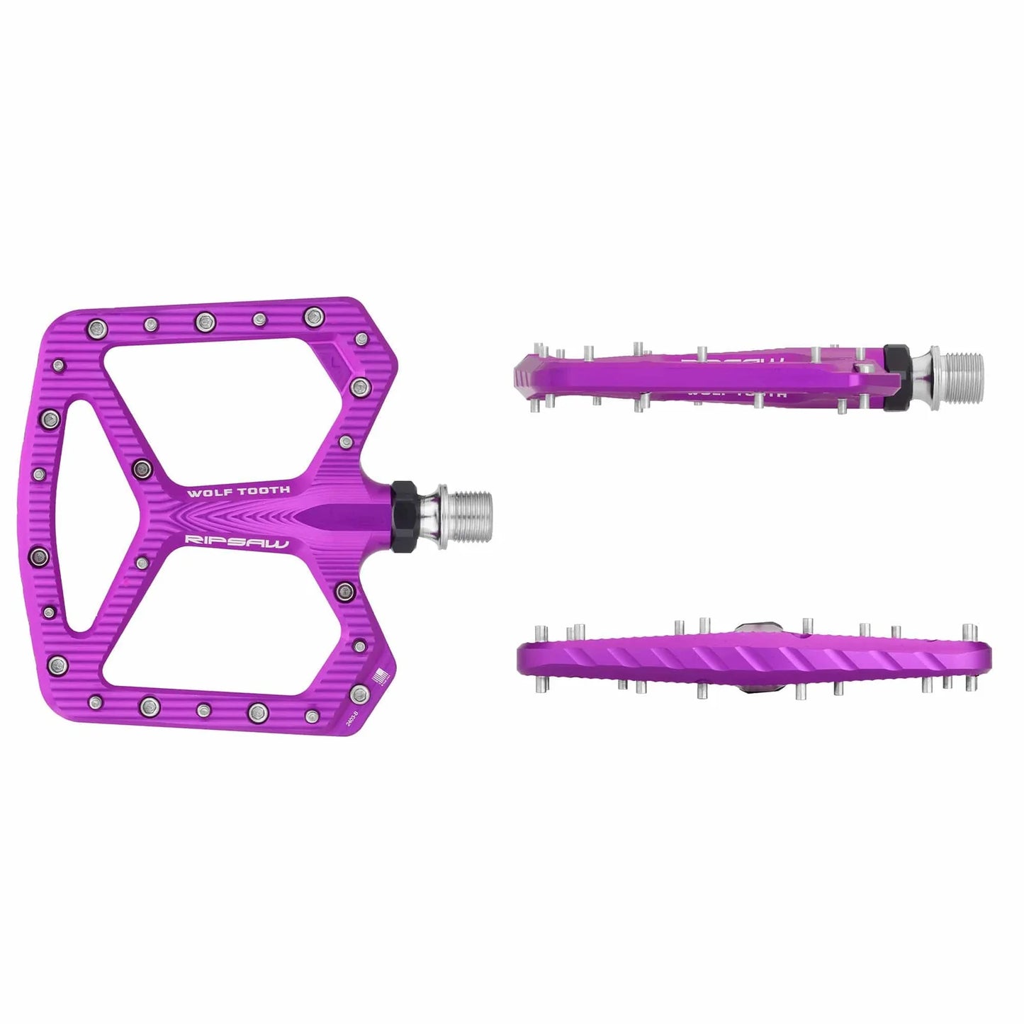 WOLF TOOTH RIPSAW Flachpedale, violett