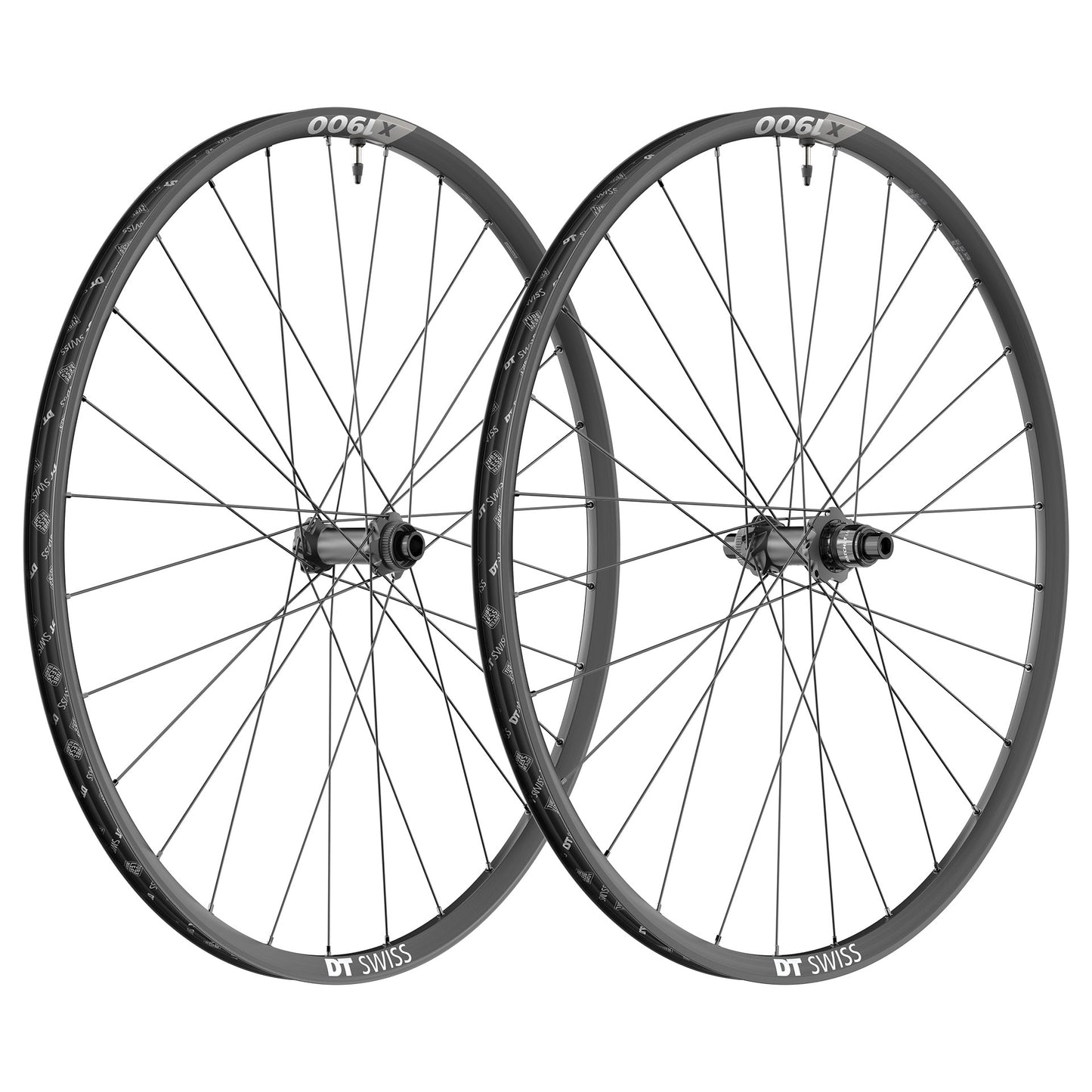 Paar DT SWISS X 1900 SPLINE 25 mm 29" Laufräder 15x110/12x148 mm