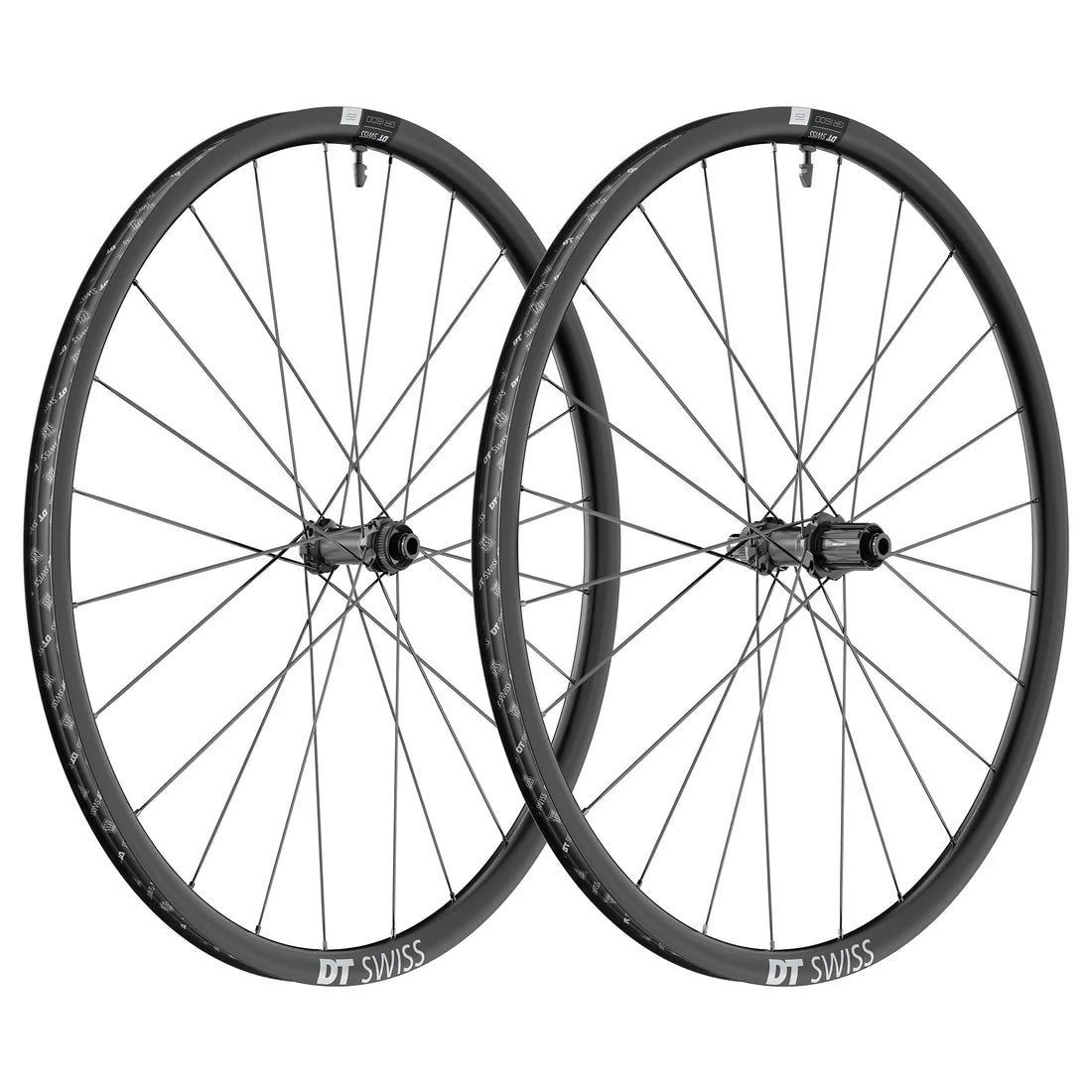 Paar DT SWISS GR 1600 SPLINE 25 DISC Tubeless Ready (Center Lock) Dynamo Laufräder