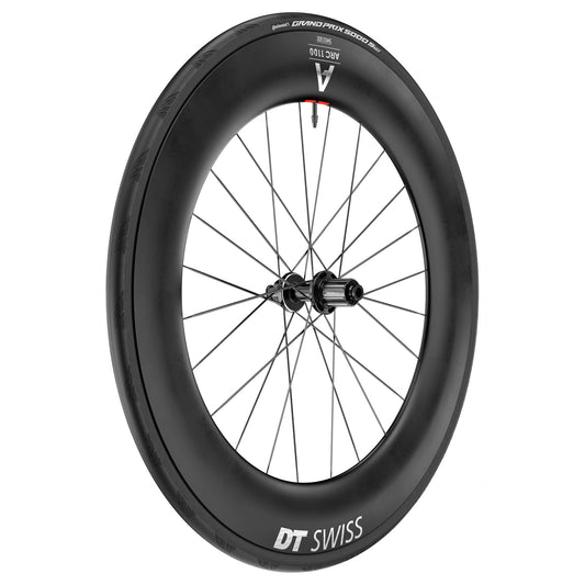 Hinterrad DT SWISS ARC 1100 DICUT WTS 85 Tubeless Ready (Center Lock) emabrgo Juli