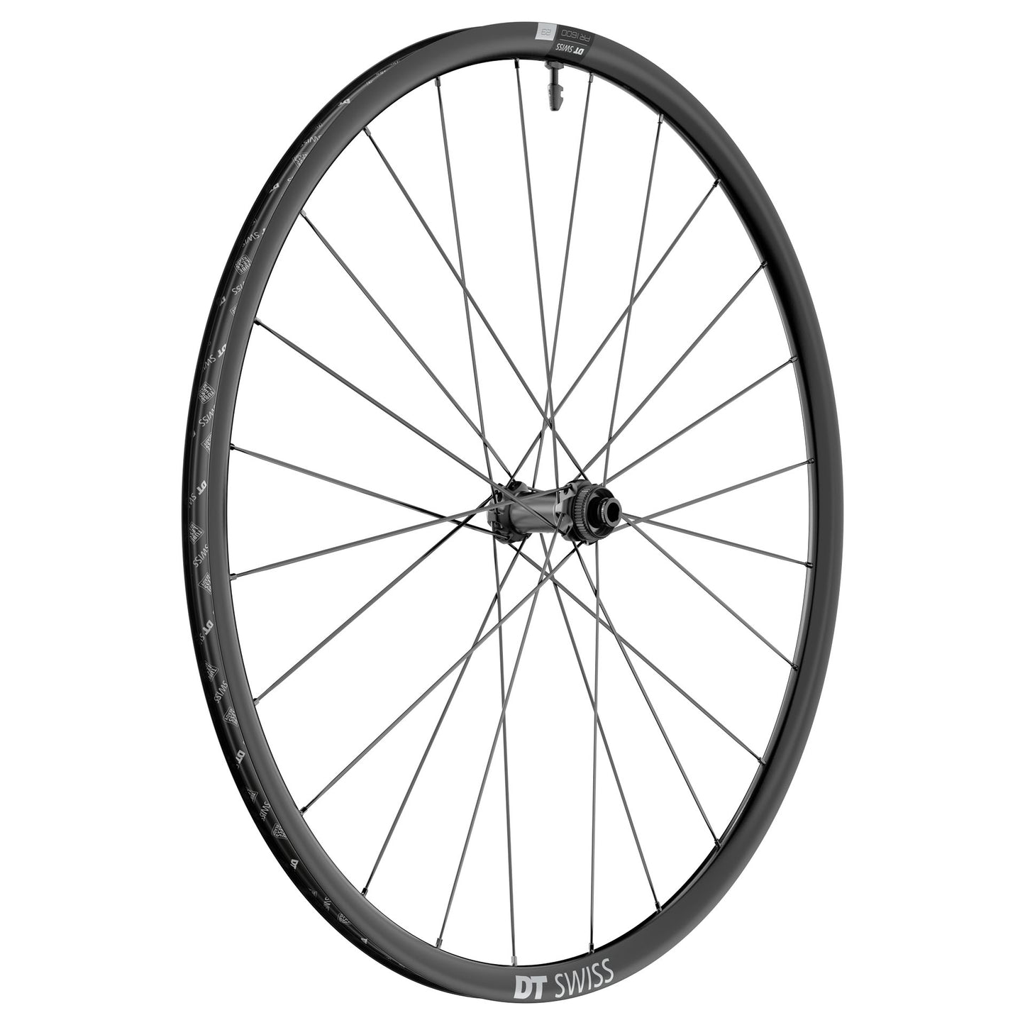 Vorderrad DT SWISS PR 1600 SPLINE 23 DIC Tubeless Ready (Center Lock)