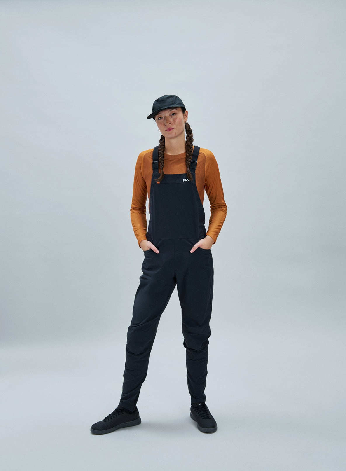 Latzhose POC MOTION DUNGAREE Frau Schwarz