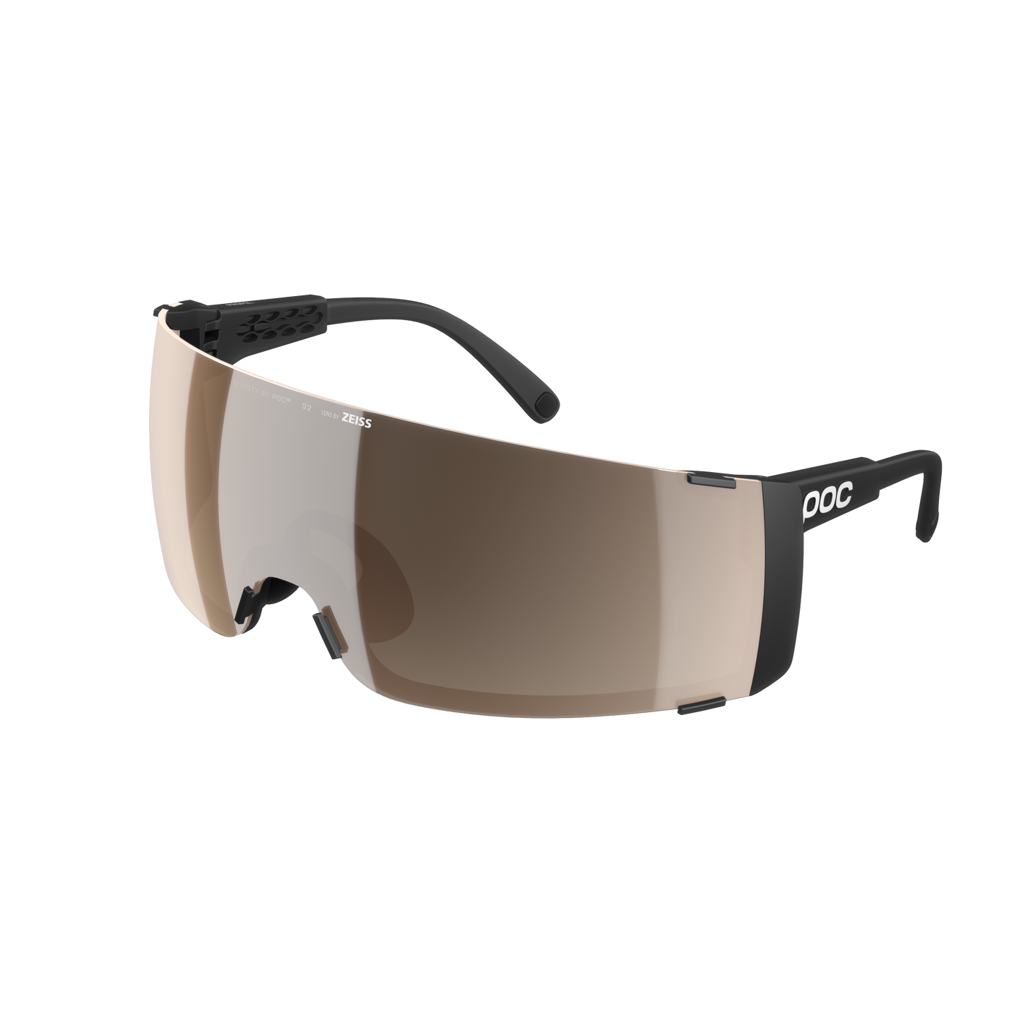 POC PROPEL Brille Schwarz/Clarity Trail/Partly Sunny Silver