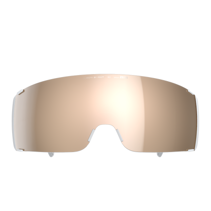 Brille POC PROPEL Weiß Glas Clarity Trail Partly Sunny Silver
