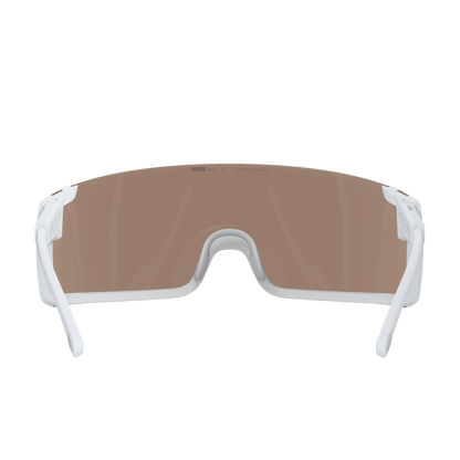 Brille POC PROPEL Weiß Glas Clarity Trail Partly Sunny Silver