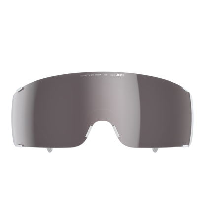 Brille POC PROPEL + Weiß Glas Clarity Road Sunny Silver
