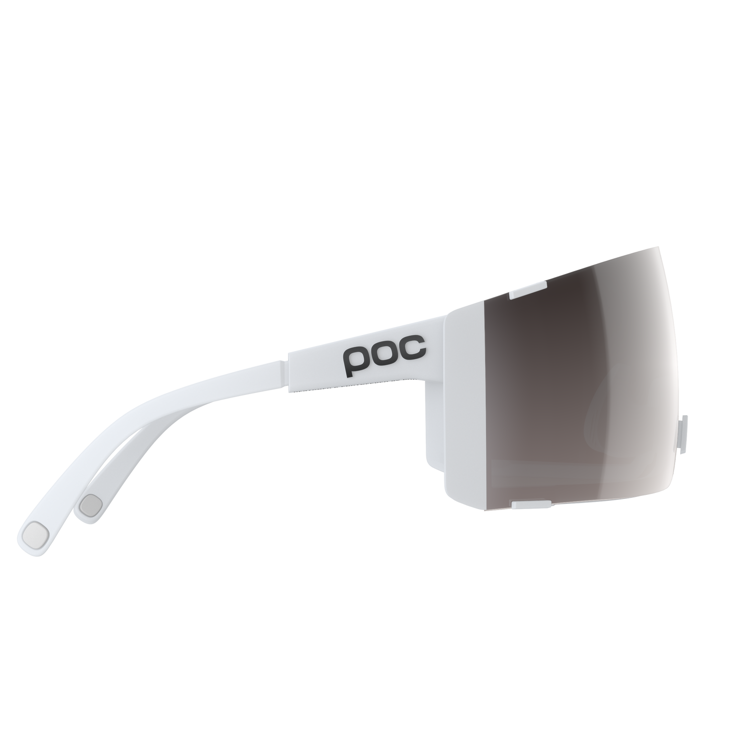 POC PROPEL + Brille Weiß/Clarity Road/Sunny Silver