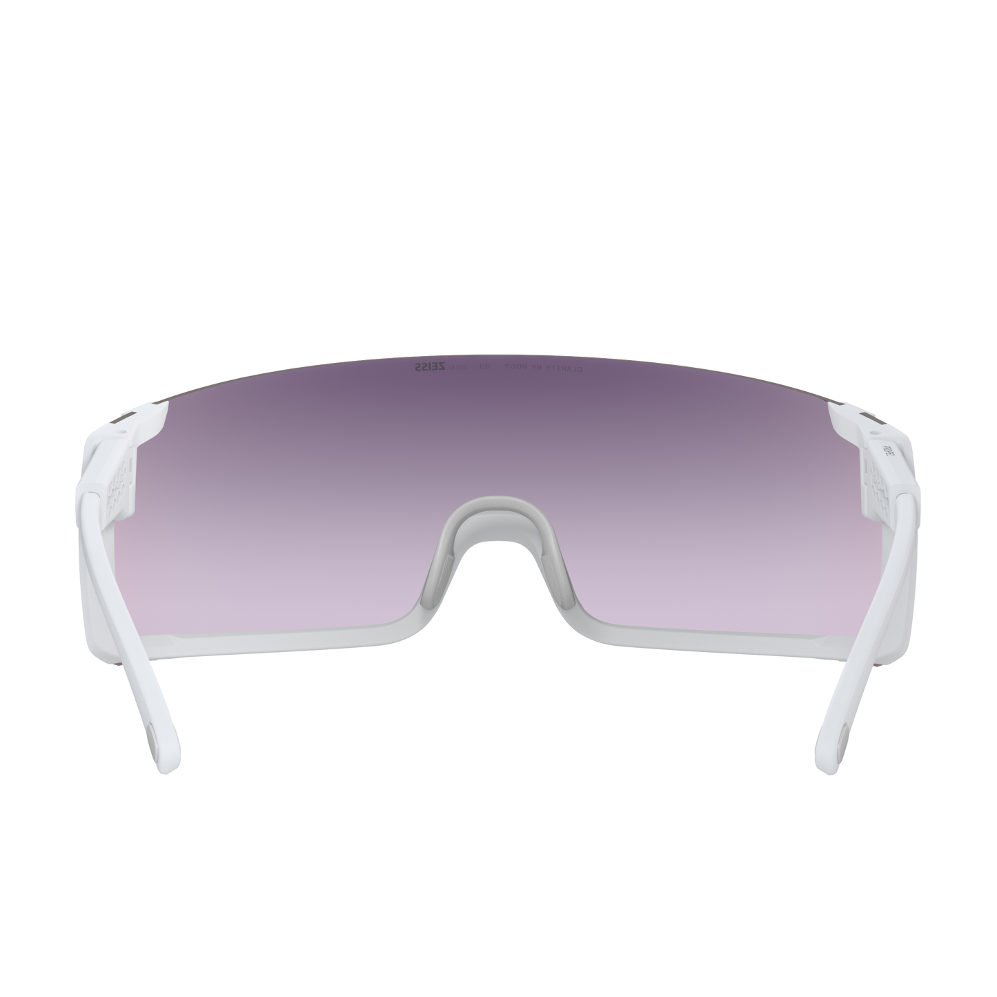 POC PROPEL + Brille Weiß/Clarity Road/Sunny Silver