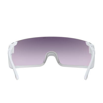 Brille POC PROPEL + Weiß Glas Clarity Road Sunny Silver