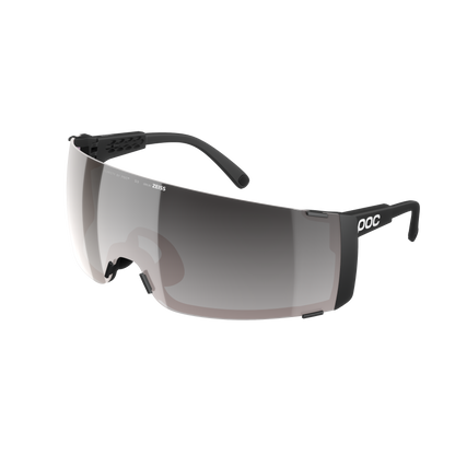 Brille POC PROPEL + Schwarz Glas Clarity Road Sunny Silver