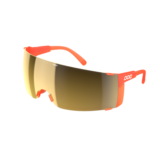POC PROPEL Fluorescent Brille Orange Transluzent/Clarity Road/Sunny Gold