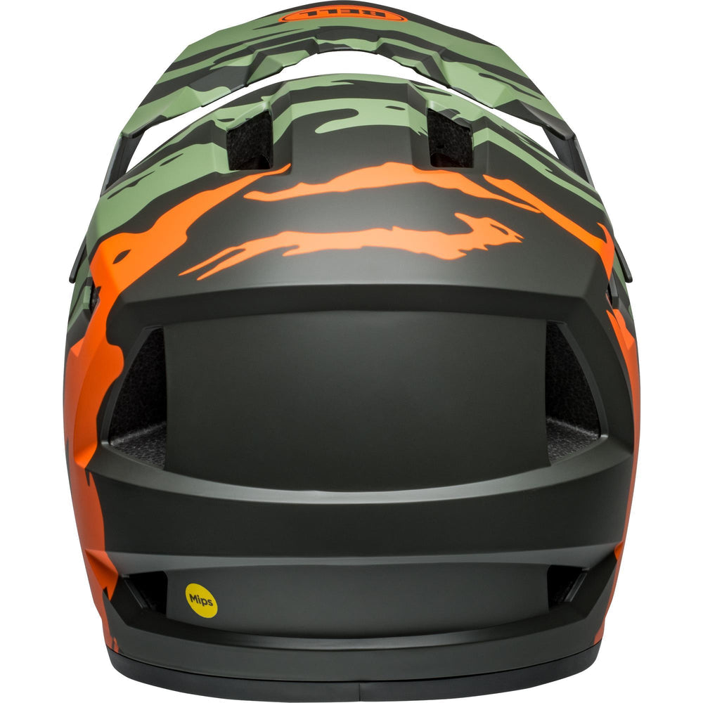 MTB-Helm BELL SANCTION 2 DLX MIPS Grün/Orange/Schwarz