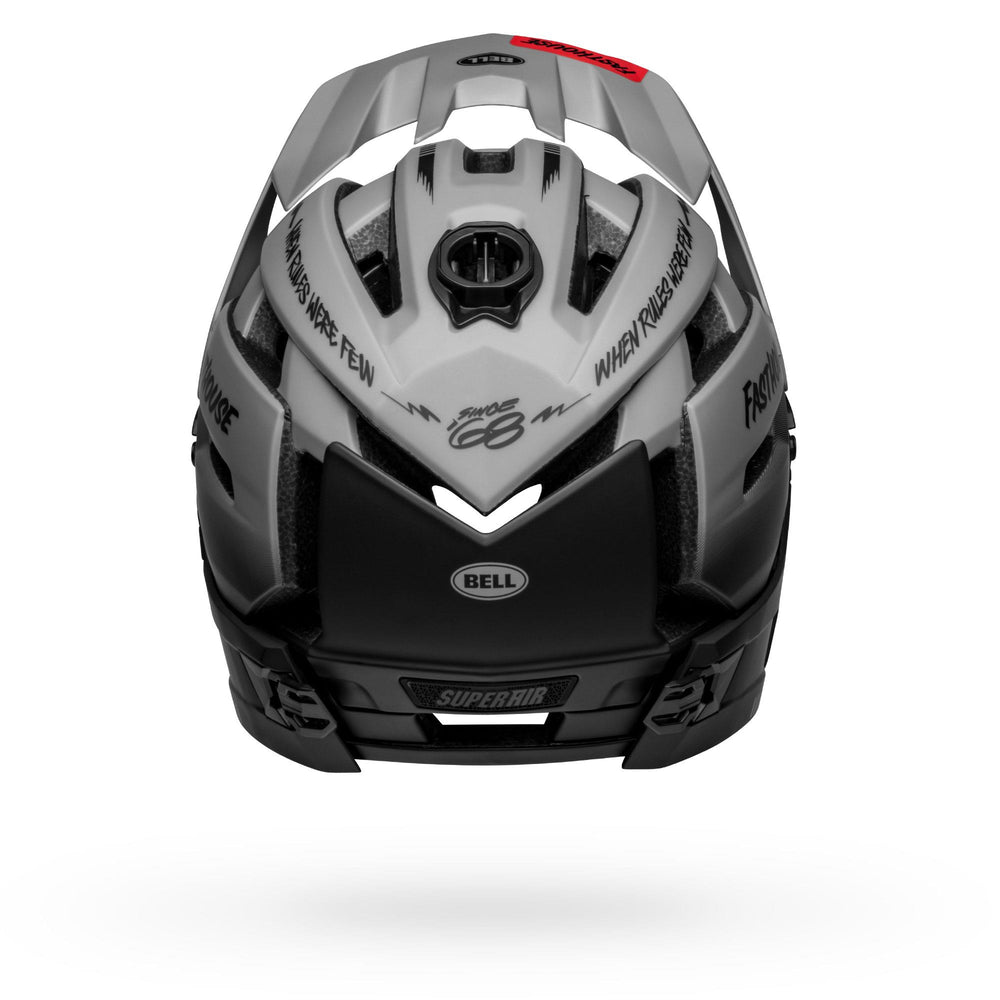 MTB-Helm BELL SUPER AIR R MIPS Grau/Schwarz