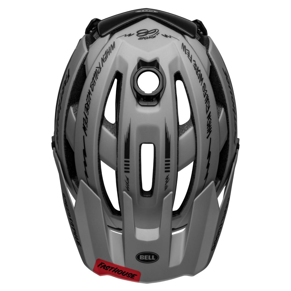 MTB-Helm BELL SUPER AIR R MIPS Grau/Schwarz