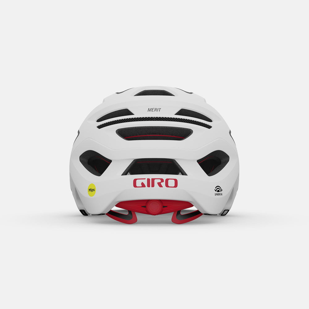 MTB-Helm GIRO MERIT SPHERICAL Weiß/Schwarz matt