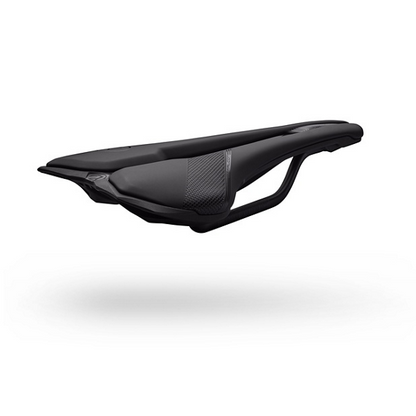 Sattel PRO FALCON TEAM 132mm Carbonschienen Schwarz