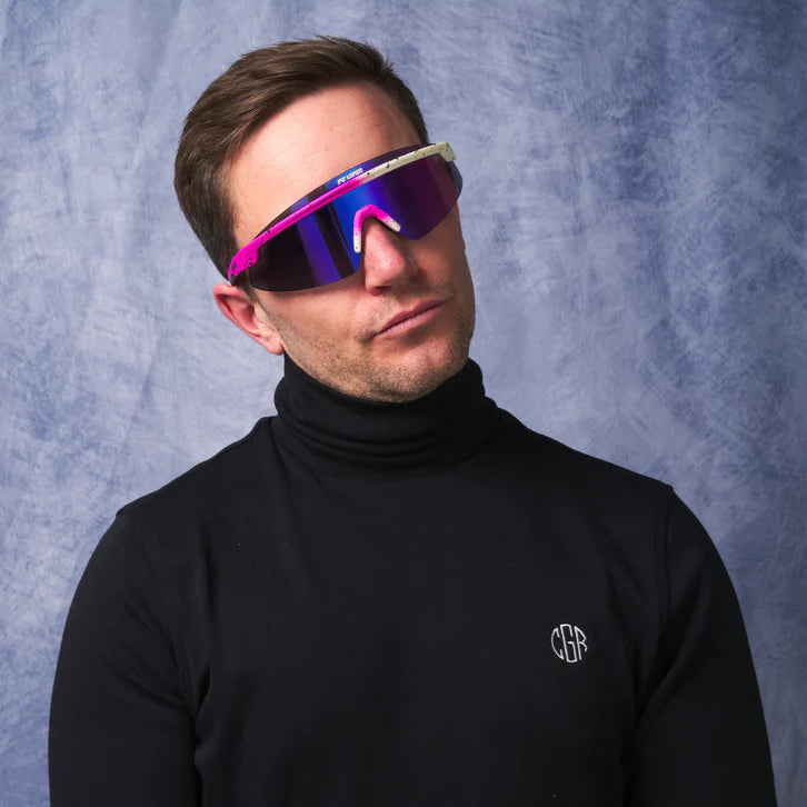 PIT VIPER THE DOMESTIQUE SKYSURFER Brille Pink/Violett