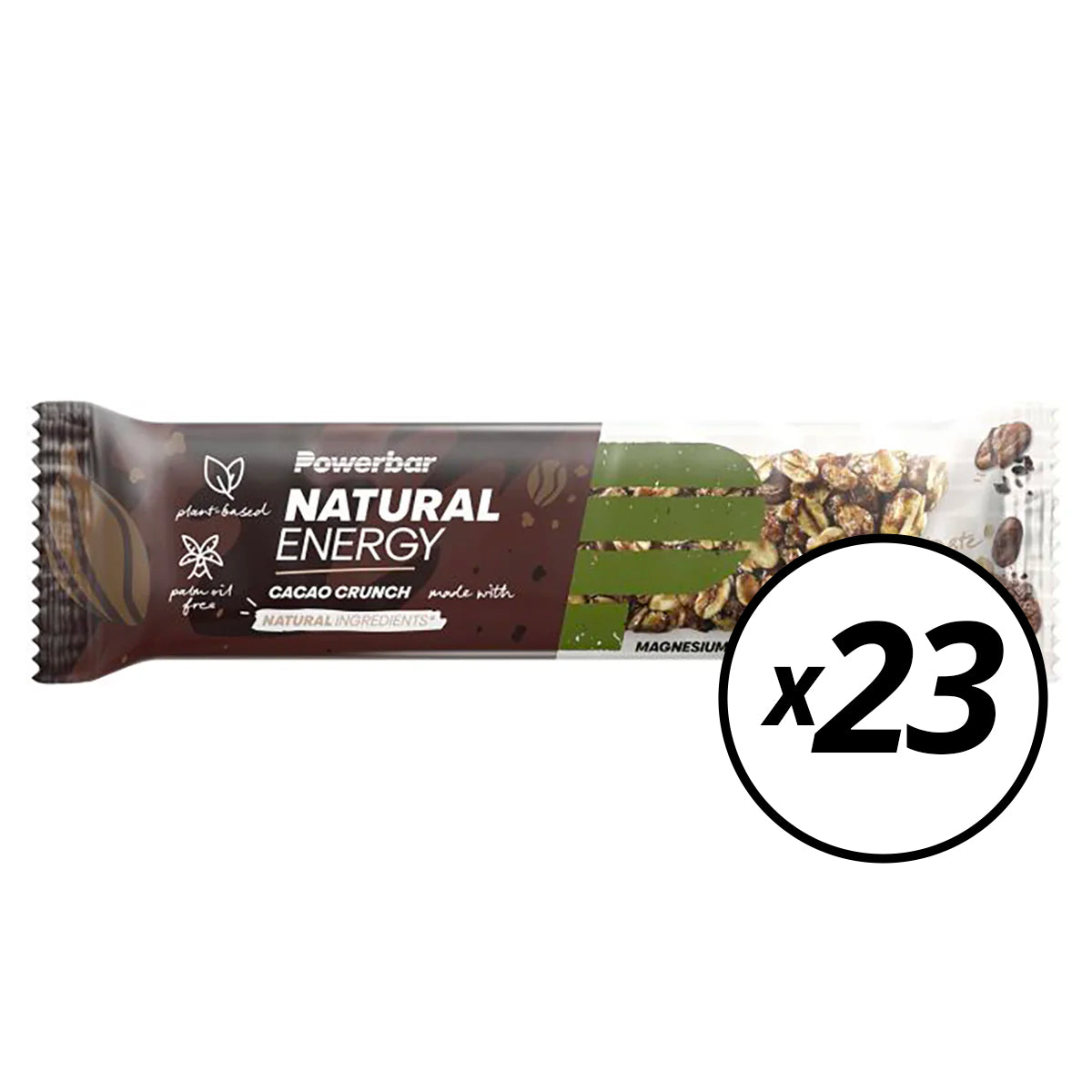 23 POWERBAR NATURAL ENERGY Energieriegel (40 g) Cacao Crunch - Kurzes Datum