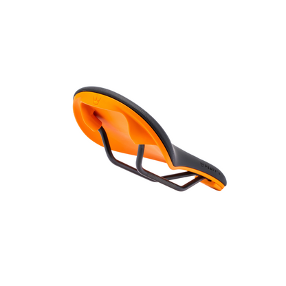 Sattel PEATY'S Monarch CrMo-Streben Orange