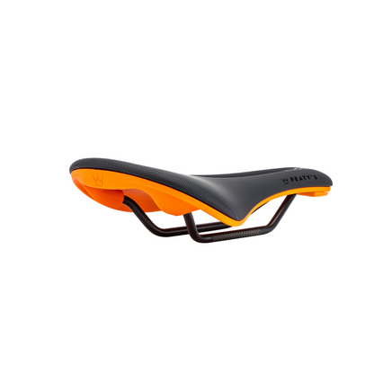 Sattel PEATY'S Monarch CrMo-Streben Orange