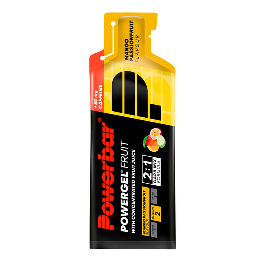 POWERBAR POWERGEL FRUIT Energy Gel (41g) Mange Passion Koffeinhaltig