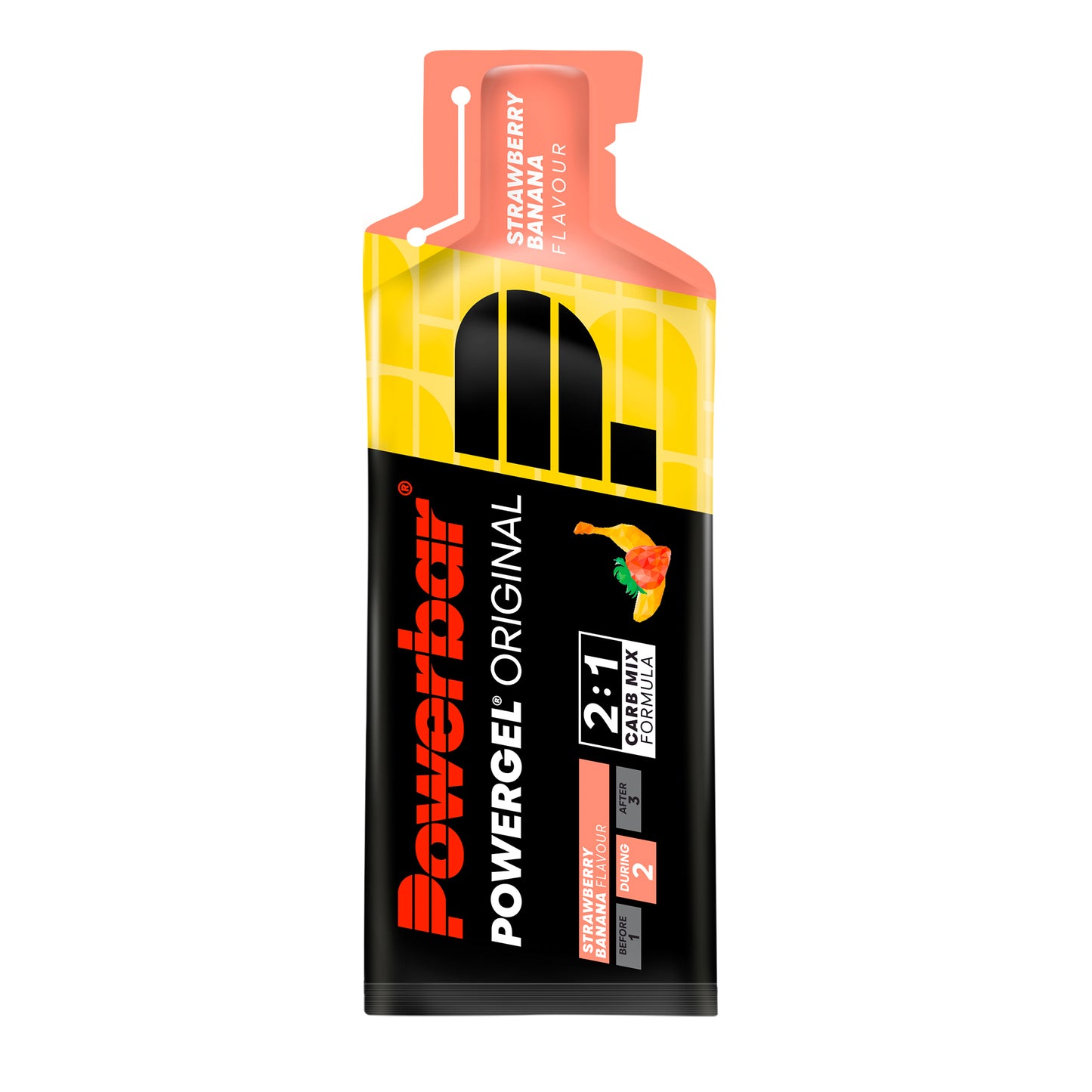 POWERBAR POWERGEL ORIGINAL Energy Gel (41gr) Erdbeer-Banane