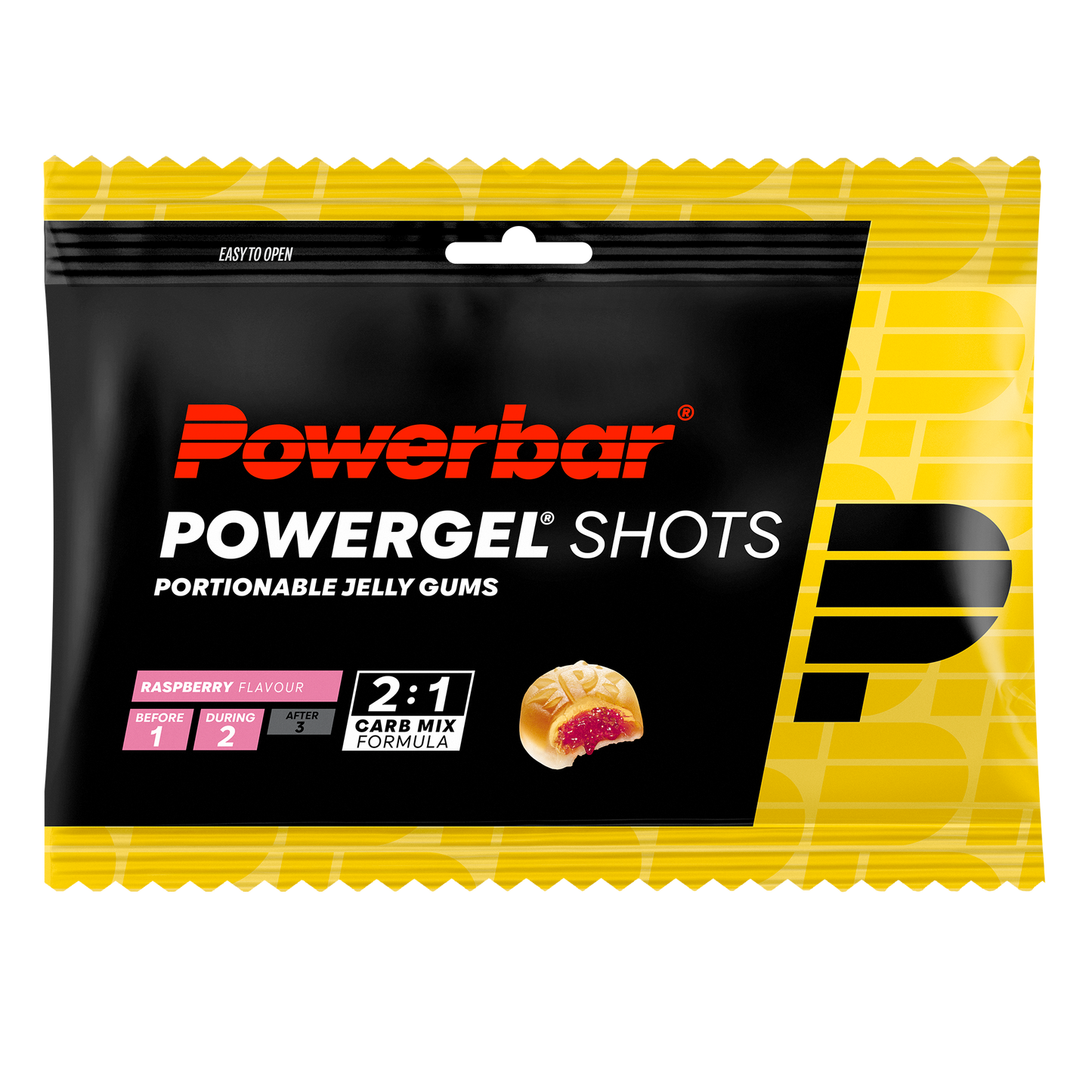 Süßigkeiten POWERBAR POWERGEL Shots (60gr) Himbeere