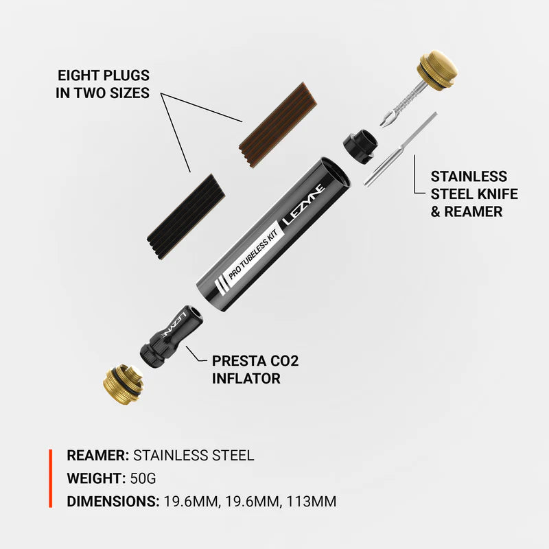 Multitool LEZYNE KIT PRO TUBELESS