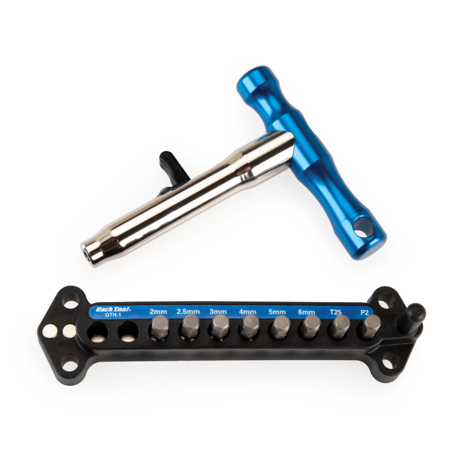 Park Tool QTH-1 Schnellwechsel-T-Griff mit Bits