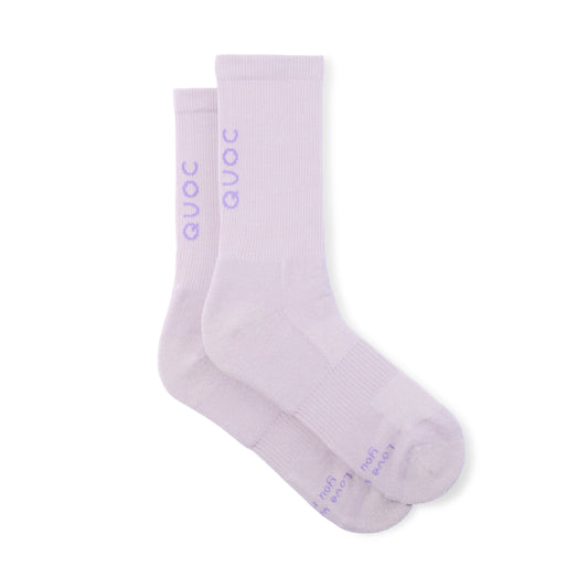 QUOC ALL SEASON MERINO Socken Flieder