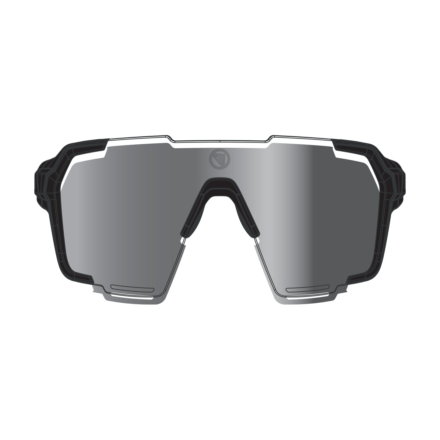 ENDURA SINGLETRACK FRAMELESS Brille Schwarz 2025