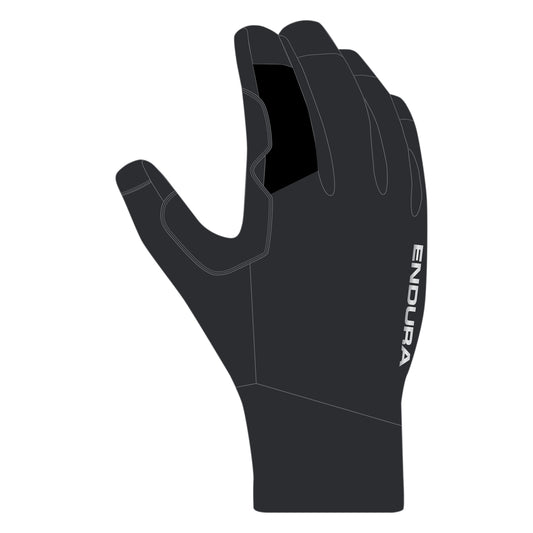 Handschuhe ENDURA LOOP WATERPROOF Schwarz